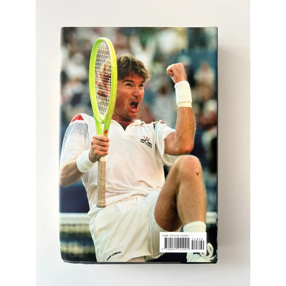 Jimmy Connors The Outsider SIGNED Autographed Personalized HB DJ Tennis 2013